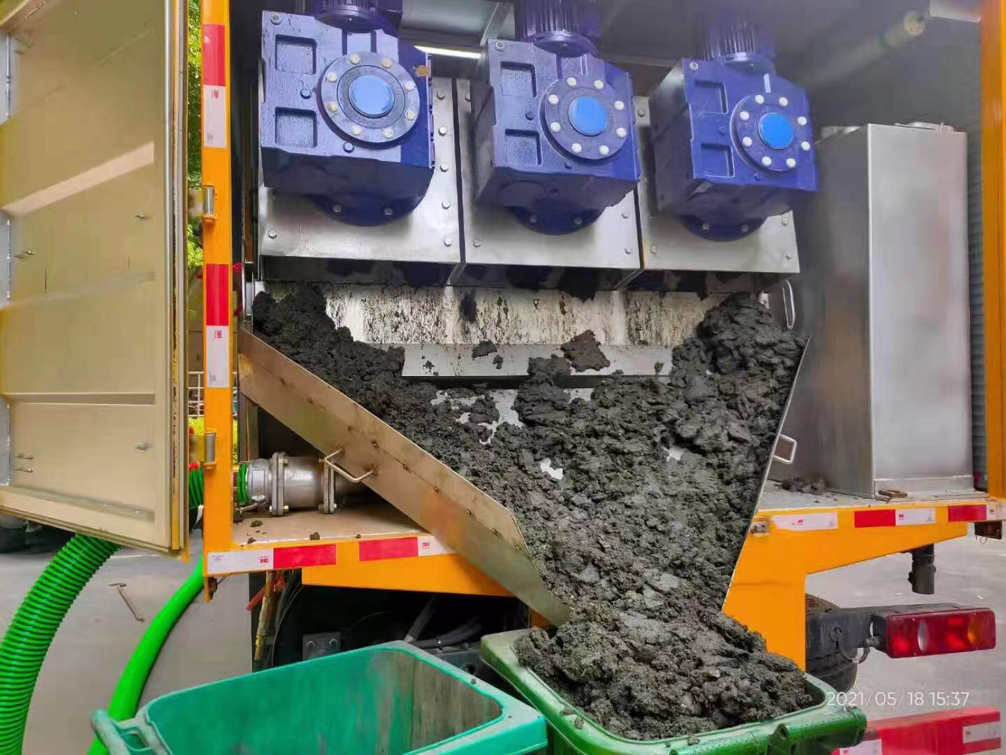 睢县化粪池清掏城市维护站-泥浆净化干湿分离处理